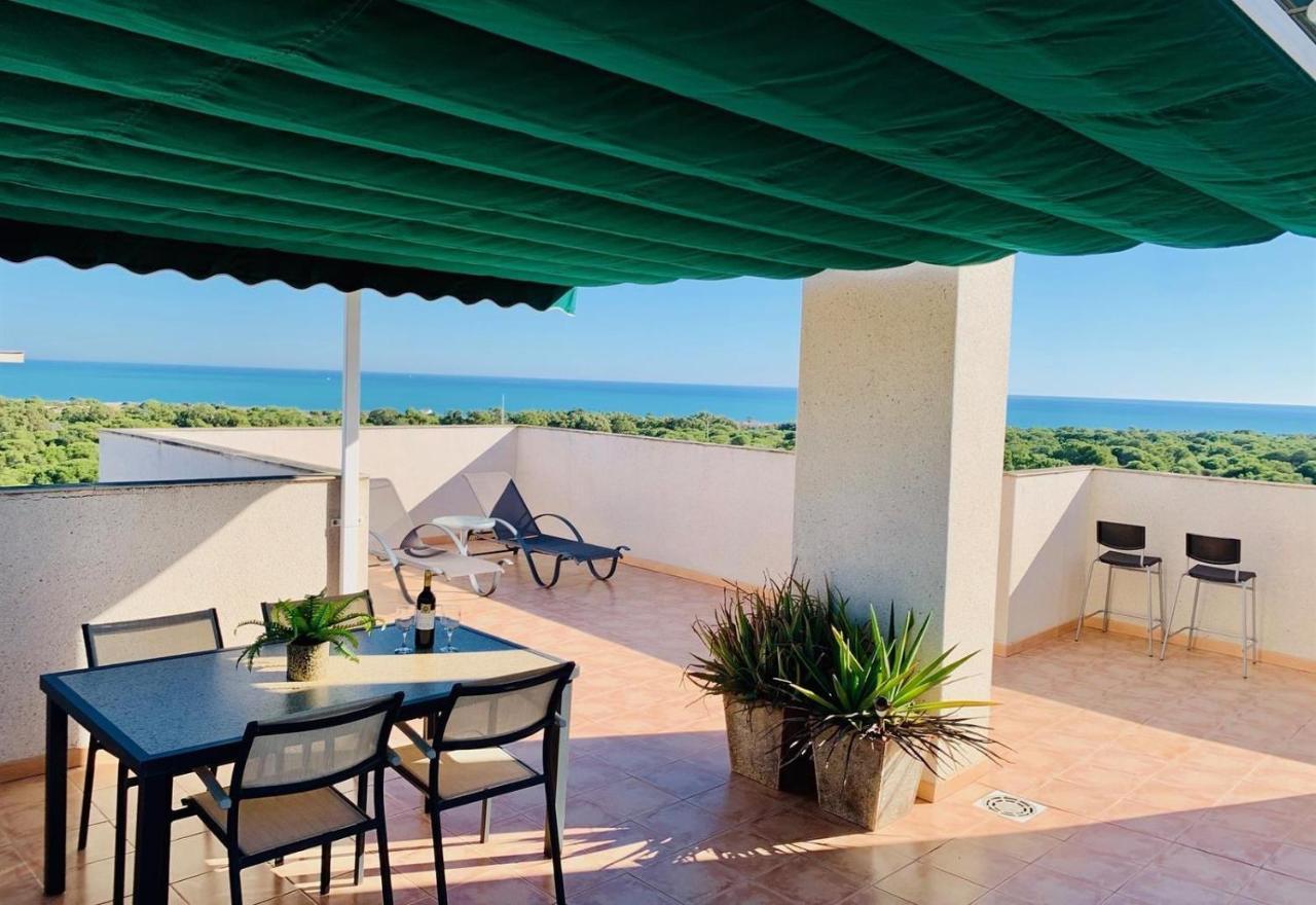 Penthouse With Stunning Views Villa Guardamar del Segura Bagian luar foto